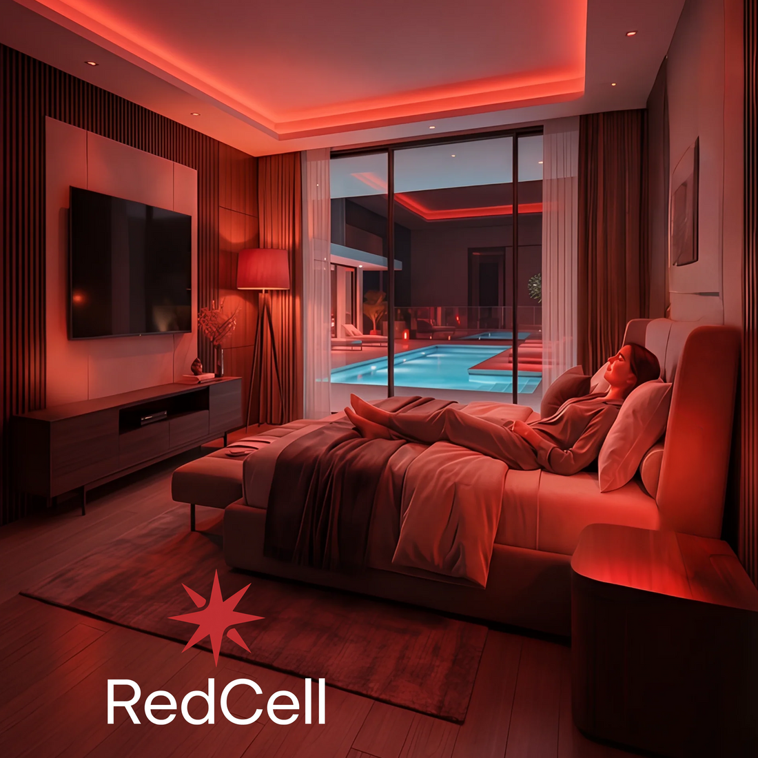 REDLIGHT, BOMBILLA LUZ ROJA