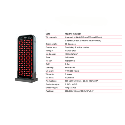PANEL LUZ ROJA MEDIANO - COMPRALO POR ENCARGO ( 30 O 40 DIAS DE ENVIO)